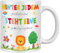 1 Stücke Erzieherin Tasse Kaffeetasse Weiße Keramik Kaffee Tasse Mug Danke Dankeschön Abschiedsgeschenk für Erzieher zum Kindergarten Kindergärtnerin Tagesmutter Kita