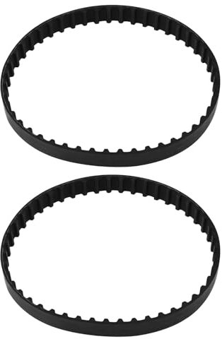 OTOTEC 2 correas de distribución 94XL negras de 47 dientes, correa de transmisión de goma de 238,76 mm, compatible con sierra de mesa Proxxon