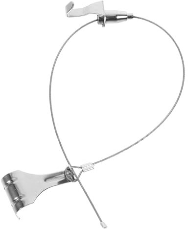 JECOMPRIS Fil De Suspension Pour Cadre Photo Cintre Pour Cadre Avec Crochet Corde De Suspension Pour Câble Métallique Avec Crochet Pour Tableau