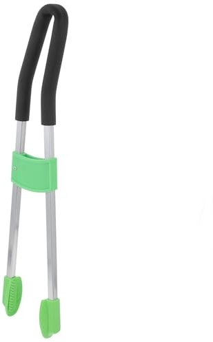 Levemolo Pinza Recogedora de Basura de Aluminio Multifuncional Herramienta Reusable para Recoger Papel y Residuos con Mango para Uso Interior y Exterior para Hogares Oficinas y Parques