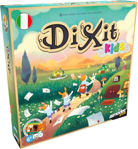 Asmodee – DIXIT KIDS – Gioco da Tavolo di Immaginazione e Fantasia