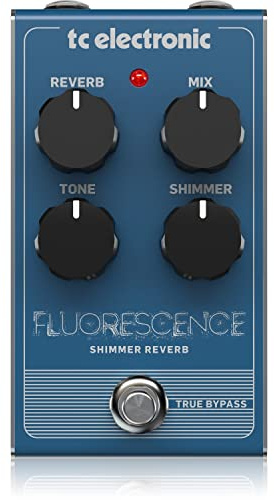 TC Electronic FLUORESCENCE SHIMMER REVERB Shimmering Reverb Pedal with Intuitive 4-Knob Interface for Modern, Ethereal Reverb Sounds