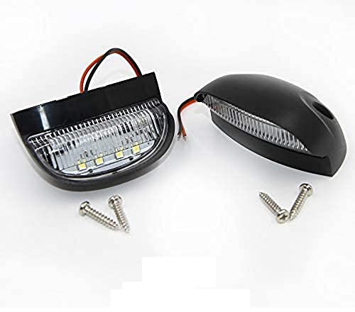 Luci Posteriori Targa Led Targa Posteriore Lampadine 12v 24v Universale Per Auto Camper Autobus Rimorchio Veicolo Tronco Camion Barche RV SUV Offroad Caravans Tag Luci