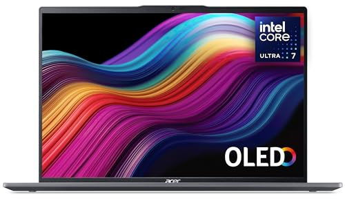 Acer Swift Go 16 SFG16-72 Laptop - Intel Core Ultra 7 155H, 16GB, 1TB SSD, Integrated Graphics, 16 3.2K OLED 120Hz, Windows 11 , Iron