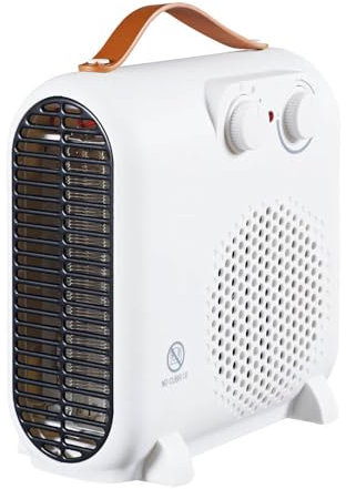 Calefactor de aire 2000W | Estufa eléctrica bajo consumo | Convector eléctrico | Calefactor bajo consumo | Termoventilador
