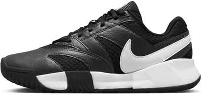 Nike Court Lite 4 Women's Clay Court Tennis Shoe FJ2318, Black/White/Anthracite, 40.5 EU