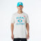 MIAMI DOLPHINS New Era Cap NFL Regular T-Shirt Distressed Screenprint Team Graphic Stone Unisex