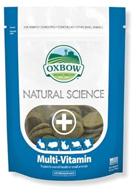 Multi-vitamintillskott för gnagare - Oxbow Natural Science 120 g - CPA