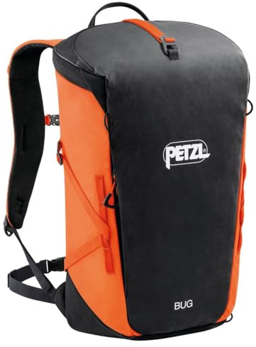 Petzl BUG Rock Climbing Backpack - Orange