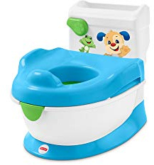 Fisher-Price Orinal aprende con Perrito, orinal bebé +1 año (Mattel FRG80)