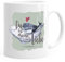 MoonWorks® Kaffee-Tasse Du bist meine große Liebe Wale Watercolor Spruch Geschenk Tee-Tasse weiß unisize