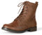 Amazon Essentials Botas de Combate con Cordones Mujer, Coñac, 38 EU