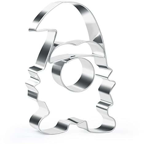 Wichtel Ausstechformen Formen zum Backen Edelstahl 3D Weihnachten Ausstecher für den Urlaub