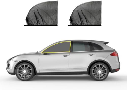 AMENAS Auto-Sonnenschutz für BMW X3 E83 2003-2010, Sonnenschutz für Vordere und Hintere Seitenfenster, Autofenster Sonnenschutz Kinder Verdunkeln,A