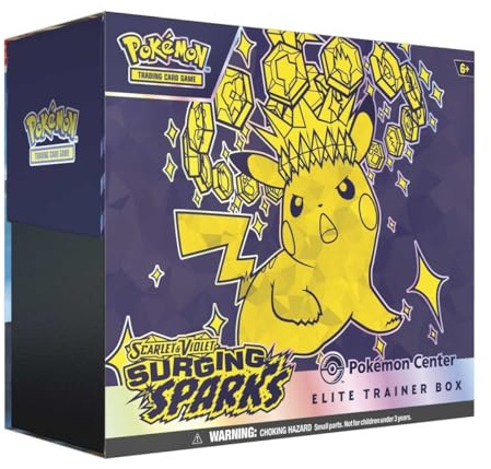 Pokemon TCG: Scarlet & Violet-Surging Sparks Pokemon Center Elite Trainer Box