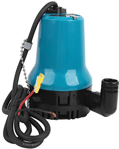 Pool Cover Pump, Submersible Pump for Pool Draining Submersible DC Water for Fish Tank Aquarium Agricultural Irrigation (24V)