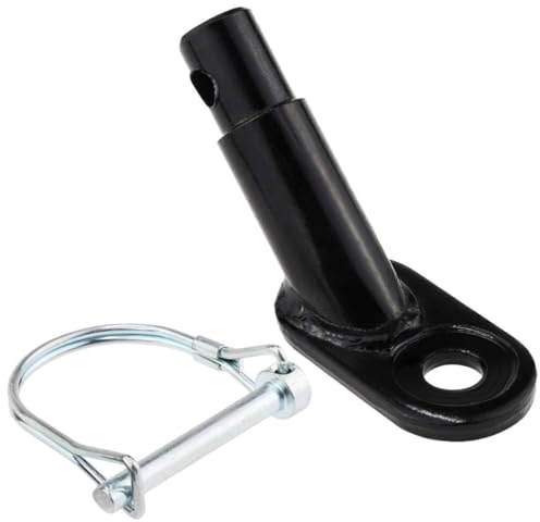 Ciieeo Adaptador para Remolque de Bicicleta Gancho de Fijación y Pasador de Seguridad, Accesorio Resistente y Duradero para Remolques de Niños y Mascotas, Herramienta para Bicicletas,