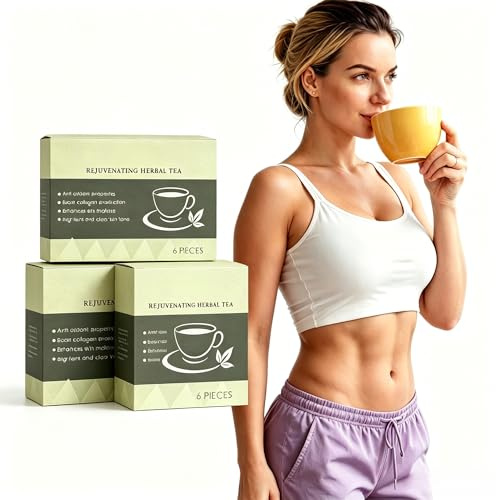 Ginseng & kamomill örttepåsar, naturlig lugnande blomblandning, uppfriskande daglig Vitality Wellness Drink, Easy Quick Brew(3pcs)