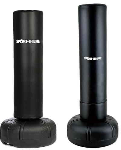 Sport-Thieme Standboxsack für Erwachsene u. Kinder | Mit oder ohne Feder | 186 cm hoher, freistehender Punching Bag mit Ständer | Für Boxing, Kickboxen, MMA | Markenqualität
