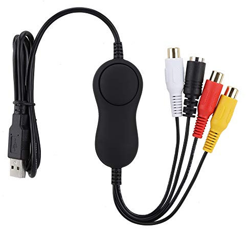 Carte de Capture vidéo USB2.0, Carte de Capture vidéo USB2.0 UVC Enregistreur vidéo analogique HD, Prise en de la Carte de Capture Audio vidéo, vidéo en réseau et