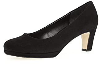 Gabor Damen Klassische Pumps, Frauen Absatzschuhe,hochhackige Schuhe,stoeckelschuhe,Ausgehschuhe,Abendschuhe,Court Shoes,schwarz,38.5 EU / 5.5 UK