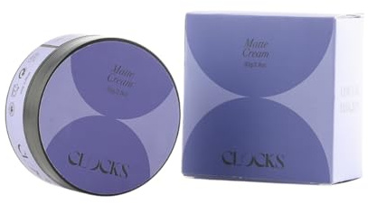 Clocks - Cera Pelo Hombre | Cera Mate Pelo Hombre | Pomada Cabello Mujer | Pomada Pelo | Fijación Fuerte y Flexible | Efecto Mate | Sin Residuos Grasos | Acabado Natural | 80g