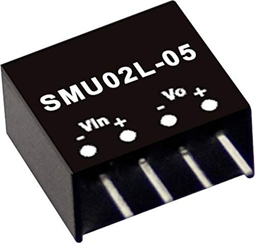 Mean Well SMU02L-15 DC-/DC-Wandlermodul, 133 mA, 2 W, Nbr. Ausgänge: 1 x