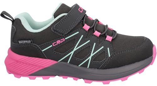 CMP Kids HULYSSE WP Shoes, Scarpe Sportive da Bambini Unisex - Bambini e Ragazzi, Nero, 33 EU