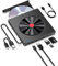 External DVD Drive, CD Drive USB 3.0 Type C Portable CD/DVD ROM +/-RW Burner Rewriter with SD TF Slot & USB Ports, Slim DVD Player for Laptop Mac Macbook Pro Air PC Apple iMac Windows