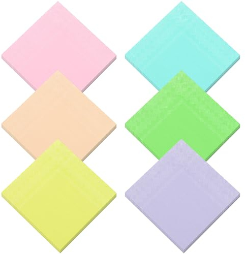 Resinta 120 Pieces Cocktail Napkin Pastel Rainbow Paper Napkins Beverage Luncheon Paper Napkins 2 Ply for Party Favors, 6 Colors