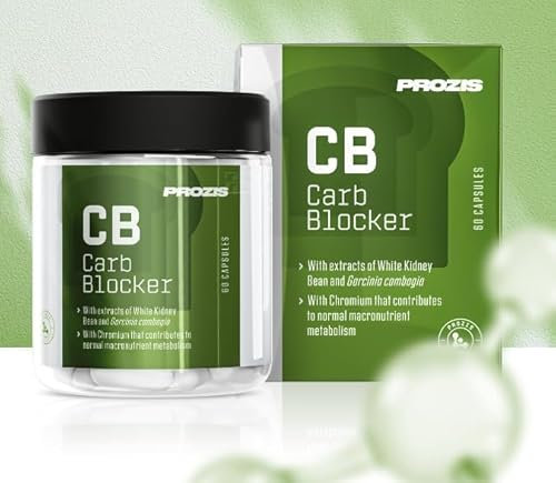 Prozìs CB Carb Blocker 60 capsule - brucia carboidrati, formula a base di garcinia, te verde, cromo, fagiolo bianco