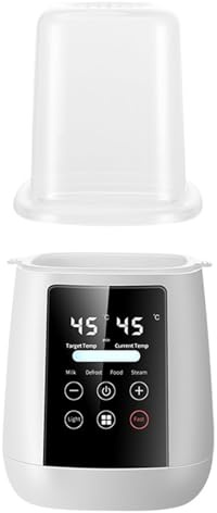 Calentador de biberones,Calentador de biberones, de leche para bebés 6 en 1 Apagado automático | de leche multifuncional para, alimentos para bebés y preparación de fórm