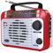 Multiband AM/FM/SW1-2 Radio Transistorradio AC oder batteriebetrieben mit bestem Empfang Großer Lautsprecher und präziser Abstimmknopf mit AUX-Eingang und 3,5-mm-Kopfhöreranschluss