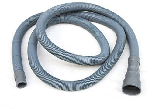 Tvättmaskinslangar, dräneringsslangar 2m Universal PVC helautomatisk trumtvätt Dräneringsrör Nederrör Utloppsrör Förlängd förlängningsrörförlängning