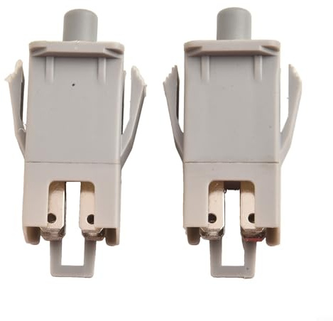 Juego de 2 interruptores de asiento para cortacésped AYP532176138 de 4 pines diseñados para un funcionamiento seguro y una instalación sencilla