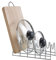 Metaltex Lido Topfdeckelhalter, Metall, Silber, 14 x 16 x 28 cm