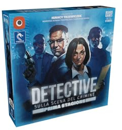Pendragon - Detective Prima Stagione - Edizione italiana - Gioco da tavolo, Età 13+, 1-5 Giocatori