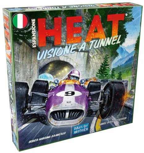 Asmodee - Heat Visione a Tunnel, Espansione Gioco da Tavolo, Due Nuovi Scenari, Edizione in Italiano