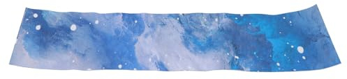 SUPVOX Nastro Antiscivolo per Skateboard e Scooter in Carta Vetrata Resistente, Grip Tape Sagomato per Longboard a 4 Ruote, Adesivo Presa Migliorata per Pattinaggio All’aperto