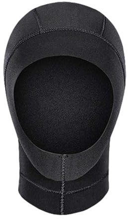 Teruyol Gorro de Buceo con Capucha de Neopreno de 3 Mm para Trajes de Neopreno. Ideal para Mantener El Gorro de Surf para Hombres Y Mujeres, M