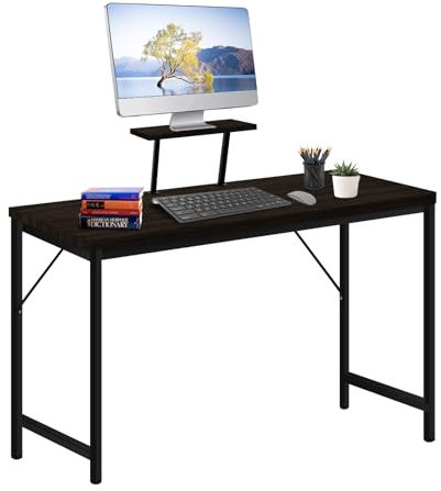 Escritorio para Ordenador portátil con Panel de Control, Mesa de Estudio y Trabajo para Oficina, Carga:150 kg (100x50x75cm)