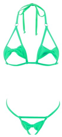 SHERRYLO Micro String Bikini Swimsuit G-string Extreme Mini Bathing Suit for women Sexy Slutty Bikinis Exotic Bathing Suits