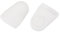 2pcs Clarinetto Saxovoce Bocchetto Bocconcino Sax Boccolo, Bocchetto Sax Boccia di Gomma Cap di Gomma Accessori di Sostituzione del Bocchino Protettore per Sassofono (WHITE)