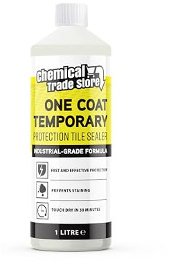 Chemical Trade Store - Temporary Protection Tile Sealer | Impregnator for all Natural Stone Floor Tiles - 1 Litre