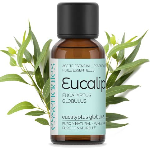 Aceite Esencial de Eucalipto Natural - 100% Puro - El Poder Curativo de la Naturaleza - 30 ml - ESSENCIALES