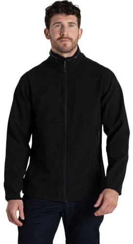 Craghoppers Mens Expert Basecamp Jacket Softshell, Black, XL