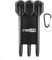 CyeeLife Dart case,Speichert Set von 3 Dart mit Integriertes Dartflug und Schaftsystem,Dart Aufbewahrungsbox (Schwarz)