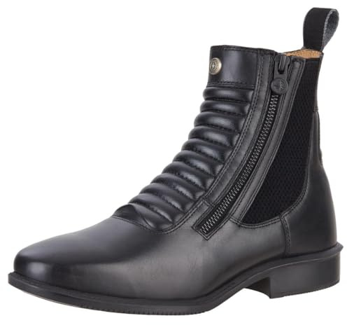 Stövel »LEGACY SZ Milano « med dragkedja på sidan. Bekväma ridskor av äkta läder och OrthoLite sula | Bra passform | Stövelskor storlekar 37–46 | Färg: Svart & brun, - svart - 39 EU