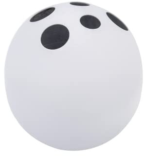 LaLe Living Kugelvase Hedi in Weiß, Ø13cm