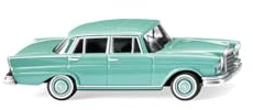 viking 082410 Mercedes Benz 220 S – pastellturkos spår H0 1:87